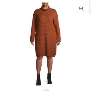Turtleneck Sweater Dress